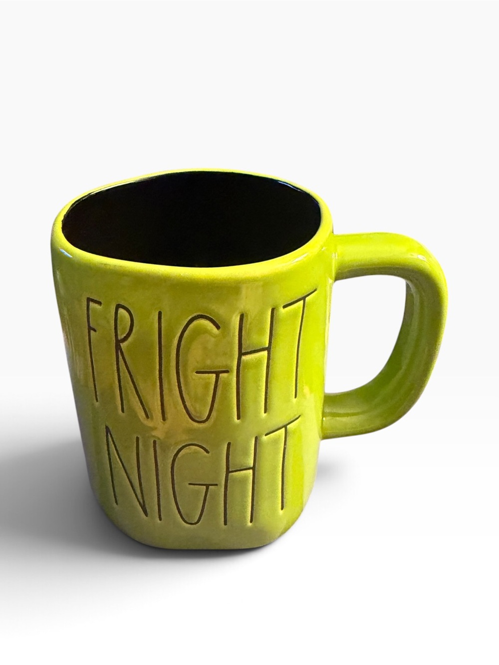 NWOT Fright Night Green Rae Dunn Halloween  Mug